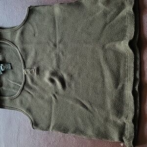 Lauren ribbed tank Size S